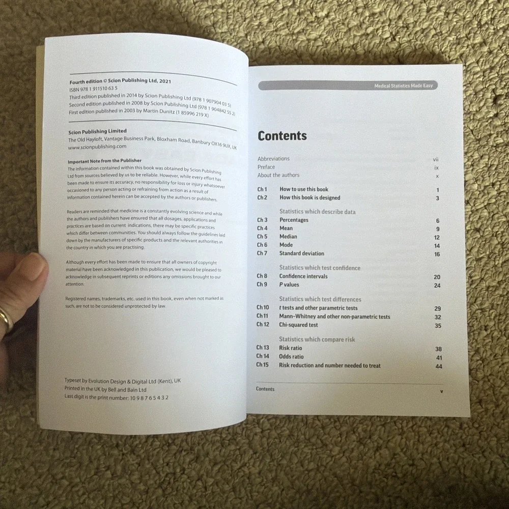 Medical Statistics Made Easy Fourth Edition By Michael Harris Gordon Taylor